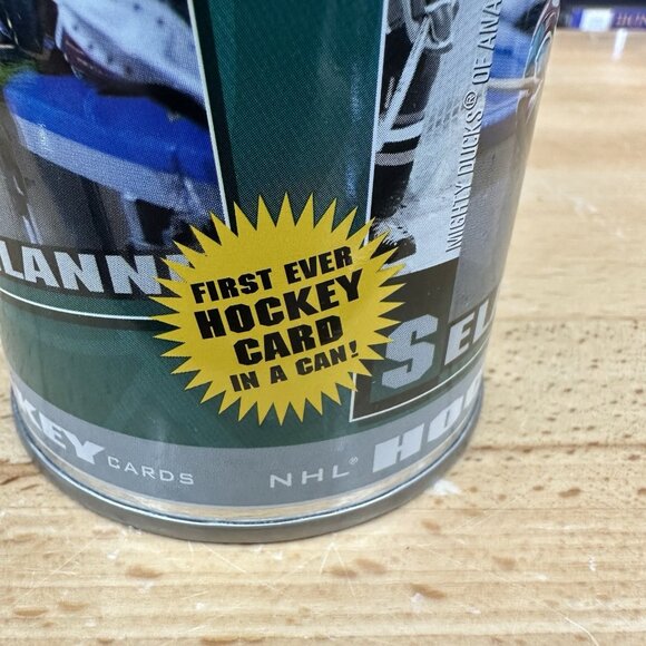 1997-98 Pinnacle Inside Hockey Factory Sealed Can #19 Teemu Selanne - Picture 3 of 5